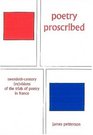Poetry Proscribed Twentiethcentury visions of the Trials of Poetry in France
