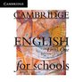 Cambridge English for Schools Level 1 Class Audio CDs