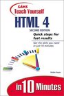 Sams Teach Yourself HTML 4 in 10 Minutes