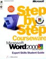 Microsoft  Word 2000 Step by Step Courseware Expert Skills Color Class Pack