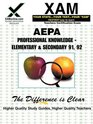 AEPA Professional Knowledge Elementary  Secondary 91 92