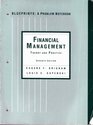 Financial ManagementTheory and Practice Blueprints a Problem Notebook