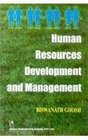 Human Resource Development and Management