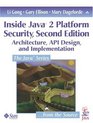 Inside Java 2 Platform Security Architecture API Design and Implementation