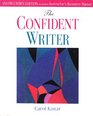 The confident writer