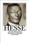 Hesse Sein Leben in Bildern und Texten