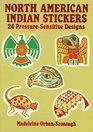 North American Indian Stickers 24 PressureSensitive Designs
