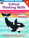Homework Helpers - Critical Thinking Skills - Grade 3 (Homework Helpers)