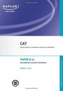 Paper 8  Implementing Auditing Procedures  Exam Kit CAT paper 8 int
