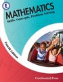 Math Workbooks Mathematics Skills Concepts Problem Solving Level E  5th Grade