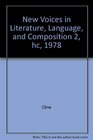 New Voices in Literature Language and Composition 2 hc 1978
