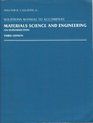 Materials Science  Engineering  an Introduction 3e  Solutions Manual