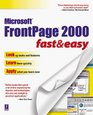 FrontPage 2000 Fast  Easy
