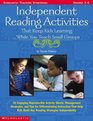 Independent Reading Activities That Keep Kids Learning   While You Teach Small Groups