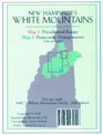 New Hampshire's White Mountains Map Presidential Range/FranconiaPemigewassett