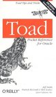 Toad Pocket Reference for Oracle