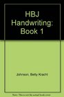 HBJ Handwriting Book 1