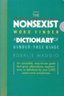 The Nonsexist Word Finder
