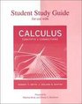 Student Study Guide to accompany Calculus Concepts and Connections