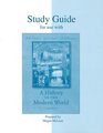 Study Guide t/a History of the Modern World
