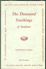 The Thousand Teachings  of Samkara