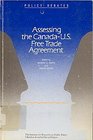 Assessing the CanadaUS Free Trade Agreement