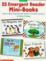 25 Emergent Reader Mini-Books (Grades K-1)