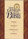 Holy Bible: New Geneva Study Bible, New King James Version (Style No 2992/White)