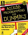 Access Programming for Dummies