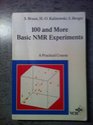 100 and More Basic NMR Experiments A Practical Course