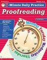 5Minute Daily Practice Proofreading Grades 48