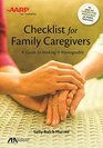 ABA/AARP Checklist for Family Caregivers A Guide to Making it Manageable