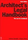 Architect's Legal Handbook Sixth Edition