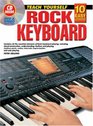 10 EASY LESSONS ROCK KEYBOARD BK/CD