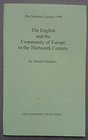 English and the Community of Europe in the Thirteenth Century