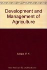 Development and Management of Irrigation