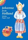 Johanna from Holland Sticker Paper Doll