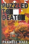 Puzzled to Death (Puzzle Lady, Bk 3) (Large Print)