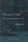 Solomon's Child Method in the Early Royal Society of London
