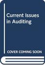 Current Issues in Auditing