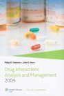 Drug Interactions Analysis and Management 2009 Published by Facts  Comparisons