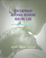 Contemporary MaternalNewborn Nursing