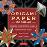 Modular Origami Paper Pack 350 Colorful Papers Perfect for Folding in 3D