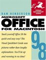 Microsoft Office 98 for Macintosh Visual QuickStart Guide