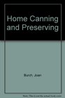Home Canning and Preserving