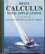 Brief Calculus With Applications