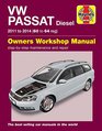 VW Passat Diesel Owners Workshop Manual 20112014