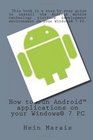 How to run Android  applications on your Windows 7 PC