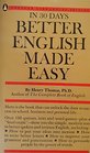 Better English Made Easy