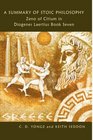A Summary of Stoic Philosophy Zeno of Citium in Diogenes Laertius Book Seven